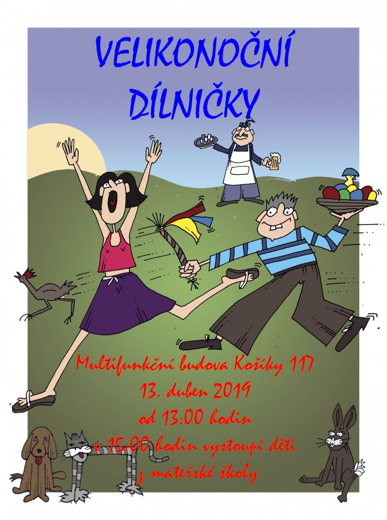 velikonní dílničky 2019